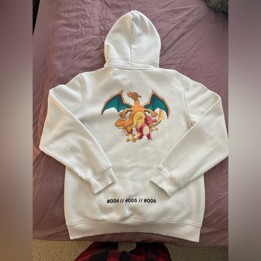 H&M X Pokémon Charmander Evolution Hoodie